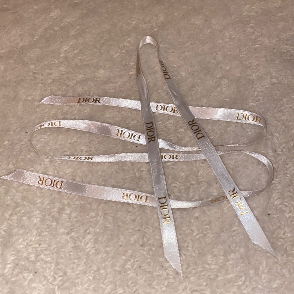 2 separate Dior Ribbon